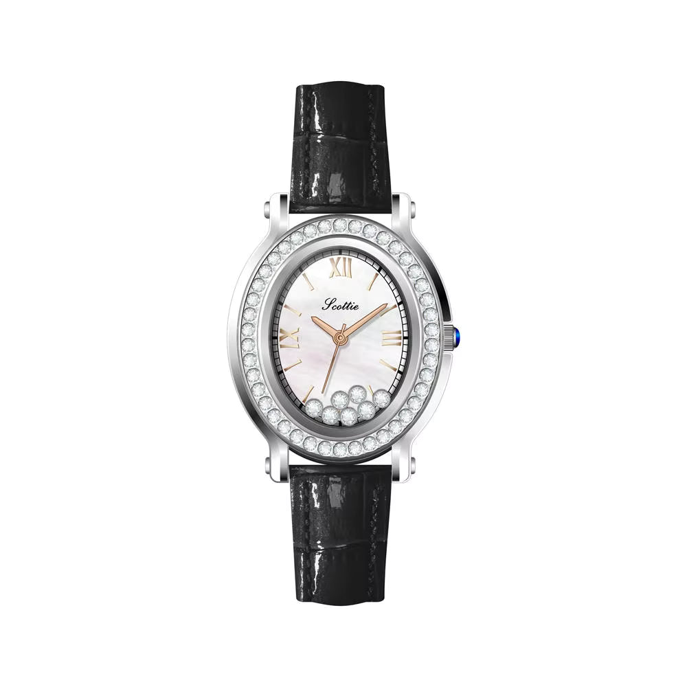 Scottie Milano – Floating Diamond Watch