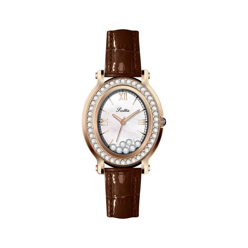Scottie Milano – Floating Diamond Watch
