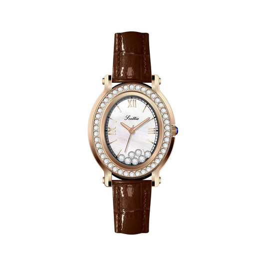 Scottie Milano – Floating Diamond Watch